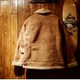 画像4: FAUX SHEARING AVIATOR BIKER JACKET