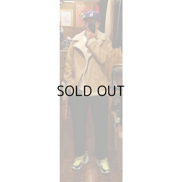 画像8: FAUX SHEARING AVIATOR BIKER JACKET