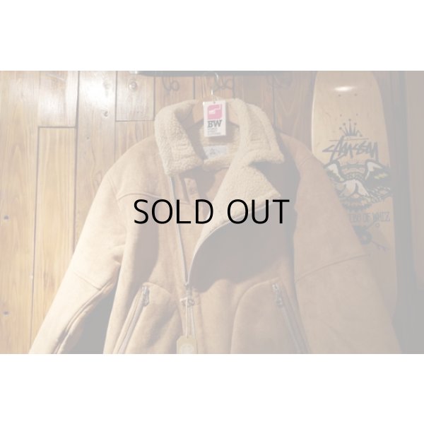画像7: FAUX SHEARING AVIATOR BIKER JACKET