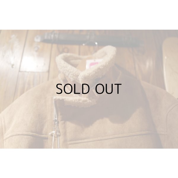画像6: FAUX SHEARING AVIATOR BIKER JACKET