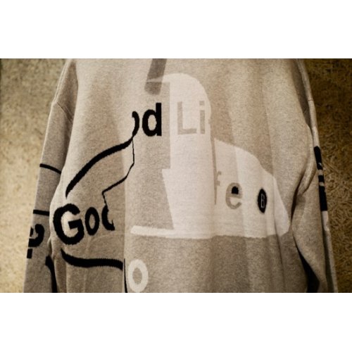 他の写真3: JACQUARD COTTON CREWNECK SWEATER