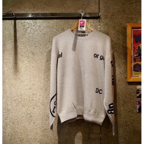 他の写真1: JACQUARD COTTON CREWNECK SWEATER