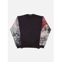 COLOR BLOCK CREW SWEAT SHIRT