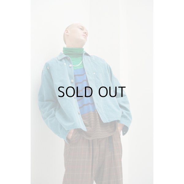 画像3: WASHED FLANNEL WORK SHIRT