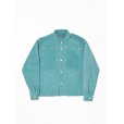 画像1: WASHED FLANNEL WORK SHIRT (1)