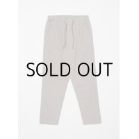 WASHED TWILL ELASTIC WAIST TROUSER