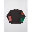 画像1: JACQUARD COTTON CREWNECK SWEATER (1)
