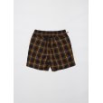 画像5: WASHED PLAID ELASTIC WAIST SHORT