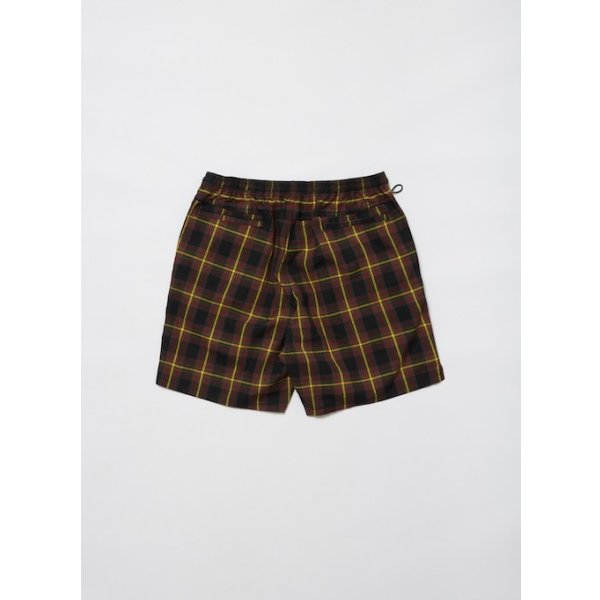 画像5: WASHED PLAID ELASTIC WAIST SHORT