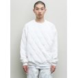 画像1: QUILTING CREW SWEAT SHIRT (1)