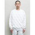 画像1: QUILTING CREW SWEAT SHIRT (1)