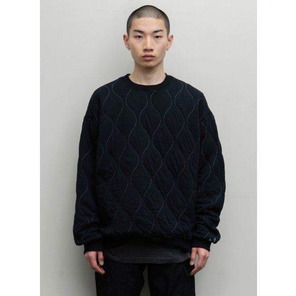 画像7: QUILTING CREW SWEAT SHIRT