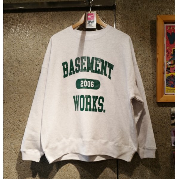 画像1: BW COLLEGE ROGO CREW SWEAT