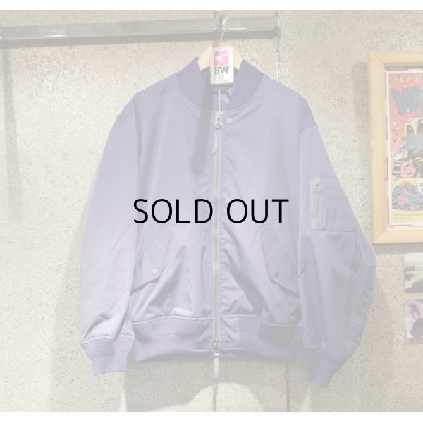 画像1: MULTI POCKET SLEEVE BOMBER JACKET