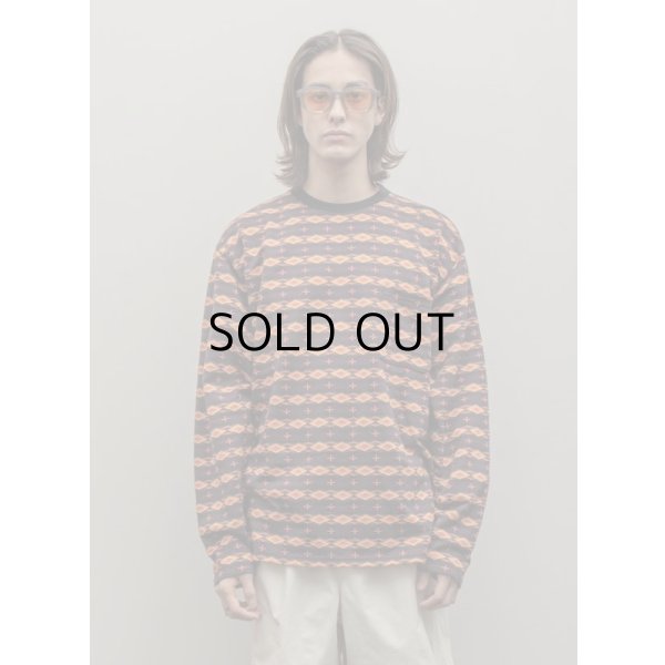 画像6: JACQUARD CREW NECK LS TEE