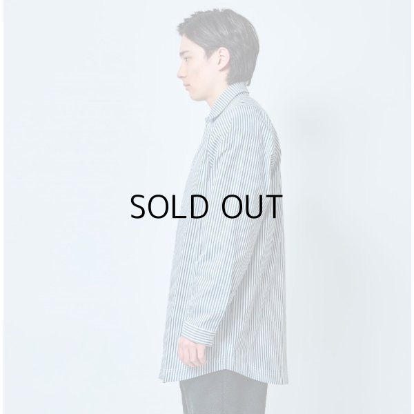 画像14: ビッグシルエットストライプシャツ