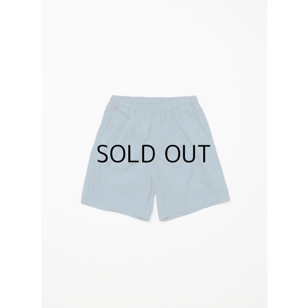 画像1: WASHED TWILL ELASTIC WAIST SHORT