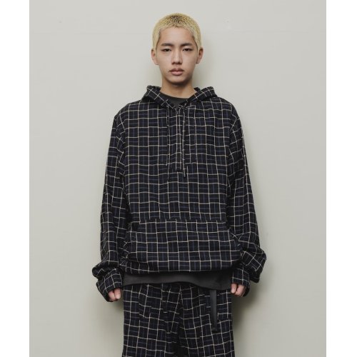 他の写真3: PULLOVER MEXICAN HOODED SHIRT(PLAID)