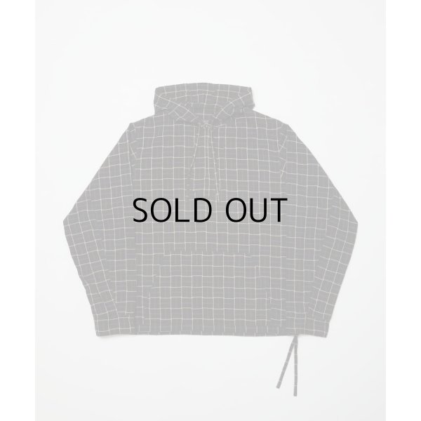 画像1: PULLOVER MEXICAN HOODED SHIRT(PLAID)