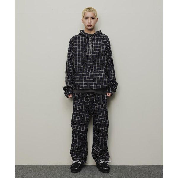 画像5: PULLOVER MEXICAN HOODED SHIRT(PLAID)