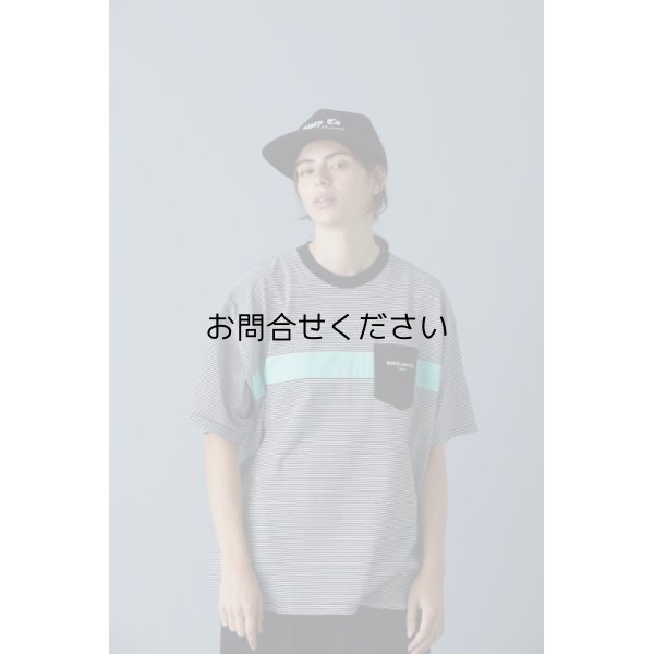 画像1: WHIZ 2024 S/S "LINE BORDER TEE"