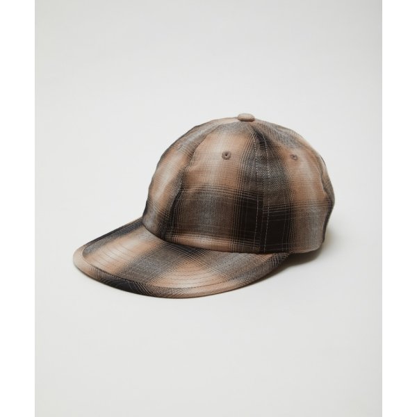 画像3: SOFT VISER 6-PANNEL CAP (PLAID)