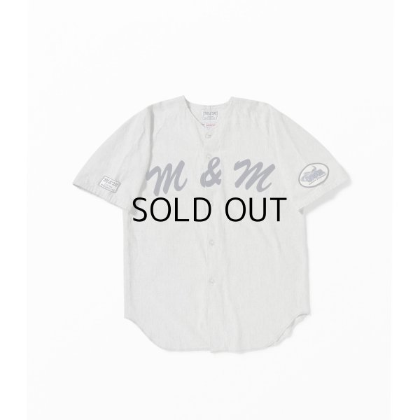 画像1: WHIZ M&W BASEBALL SHIRT