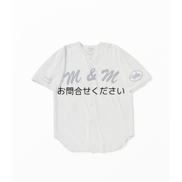 画像1: WHIZ M&W BASEBALL SHIRT