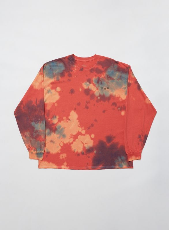 LOGO TIE DYE LS TEE