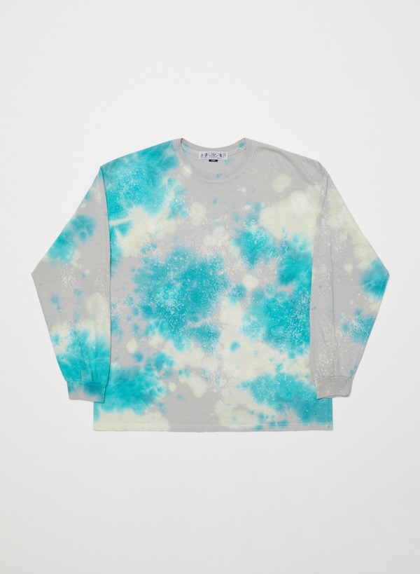 LOGO TIE DYE LS TEE