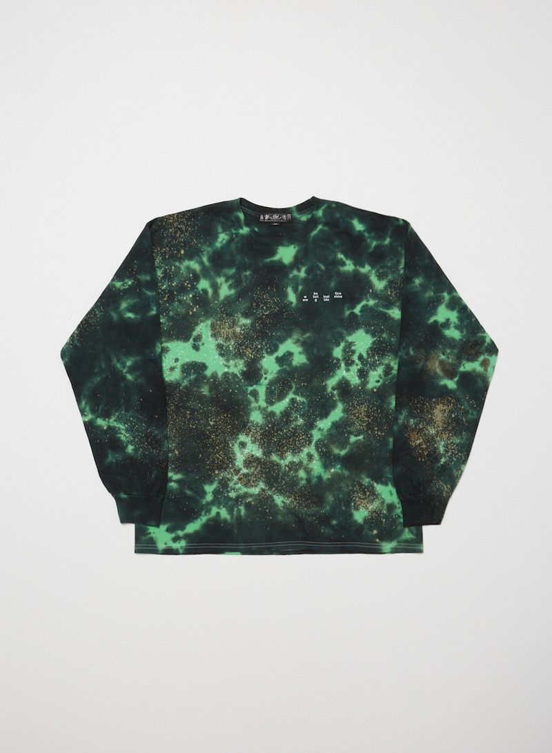 LOGO TIE DYE LS TEE