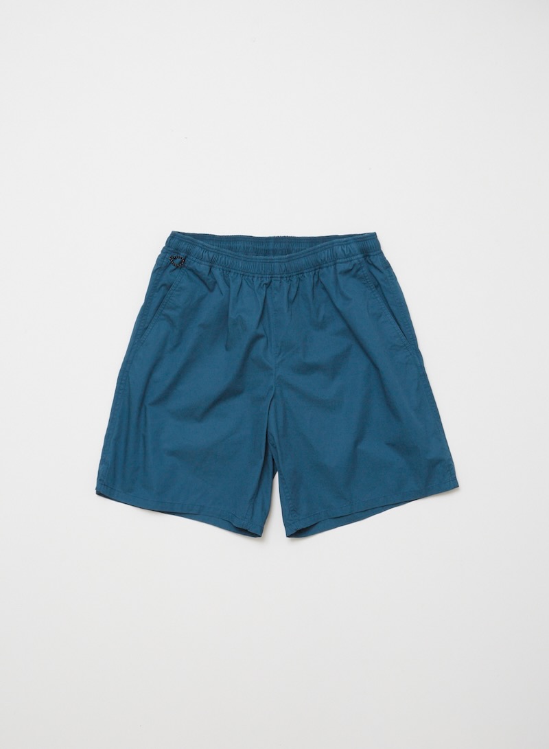 WASHED TWILL ELASTIC WAIST SHORT