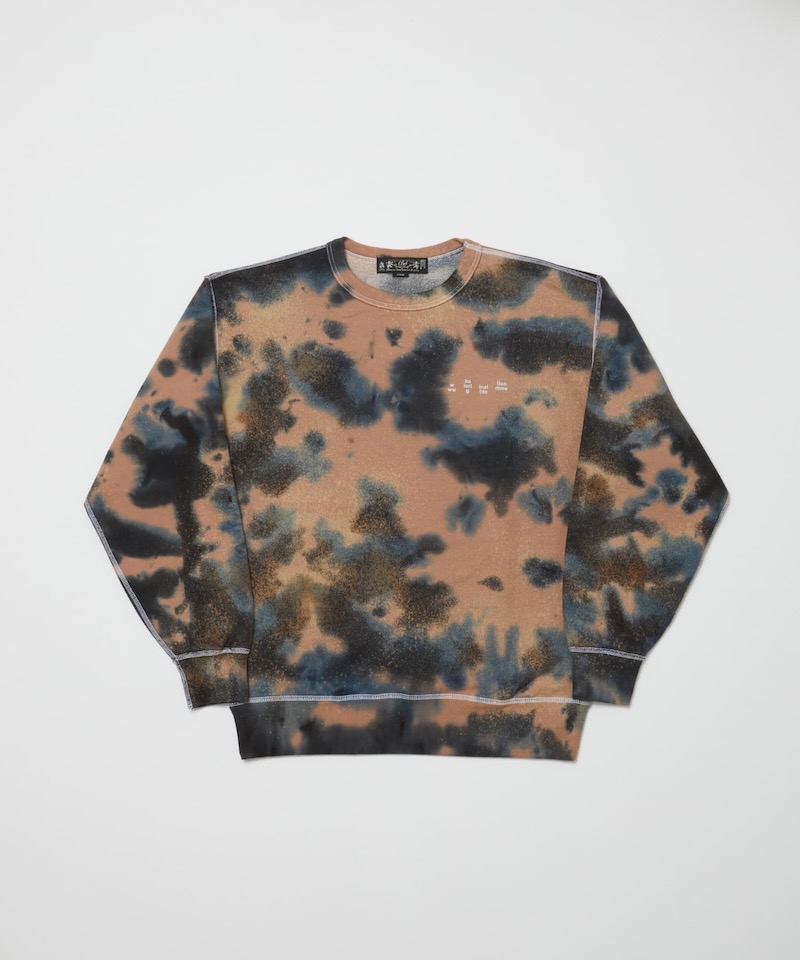 LOGO TIE DYE CREW