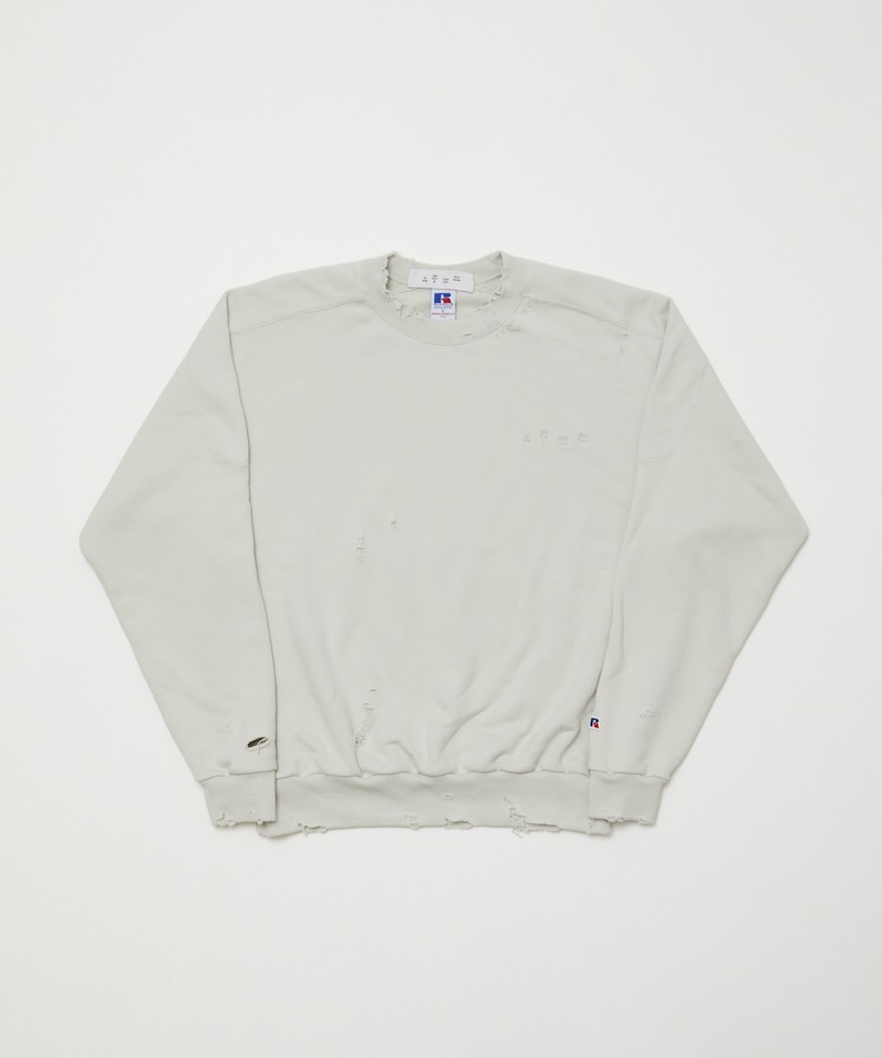 BAL / RUSSELL ATHLETIC HIGH COTTON DISTRESSED CREW