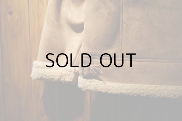 画像5: FAUX SHEARING AVIATOR BIKER JACKET (5)