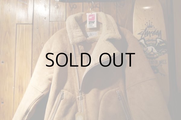 画像7: FAUX SHEARING AVIATOR BIKER JACKET (7)