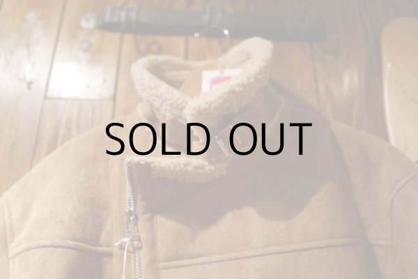 画像6: FAUX SHEARING AVIATOR BIKER JACKET (6)