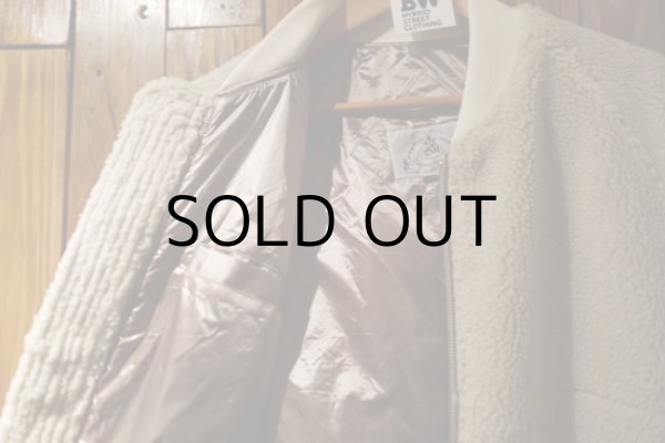 画像17: SHERPA FLEECE BOMBER JACKET (17)