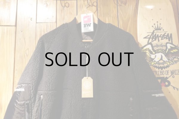 画像2: SHERPA FLEECE BOMBER JACKET (2)