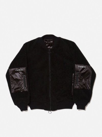 画像2: SHERPA FLEECE BOMBER JACKET