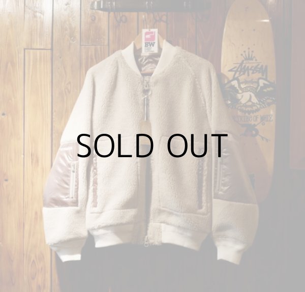 画像12: SHERPA FLEECE BOMBER JACKET (12)