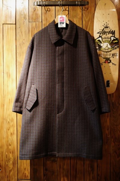 画像1: WOOL SOUTIEN COLLAR COAT