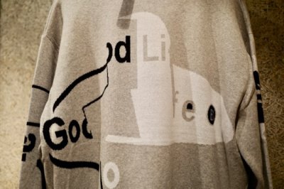画像3: JACQUARD COTTON CREWNECK SWEATER