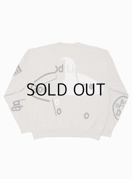 画像3: JACQUARD COTTON CREWNECK SWEATER (3)