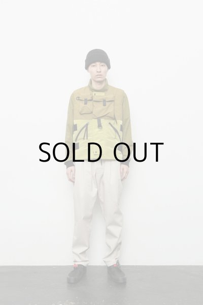 画像2: COTTON ELASTIC WAIST TROUSER (2)