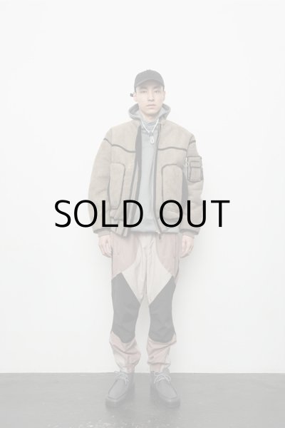 画像4: COLOR BLOCK NYLON TRACK PANT (4)