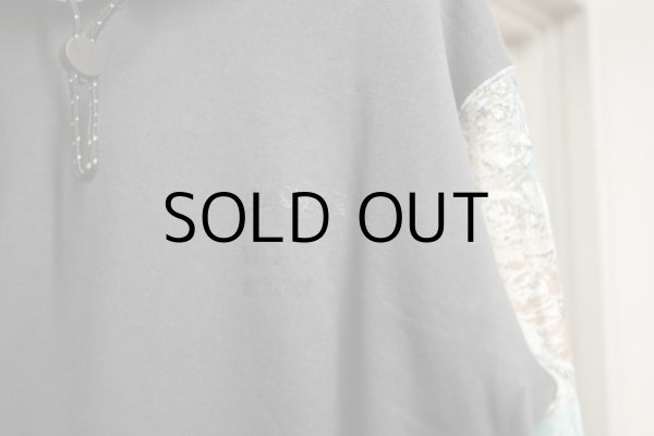 画像14: COLOR BLOCK HOODED SWEAT SHIRT (14)