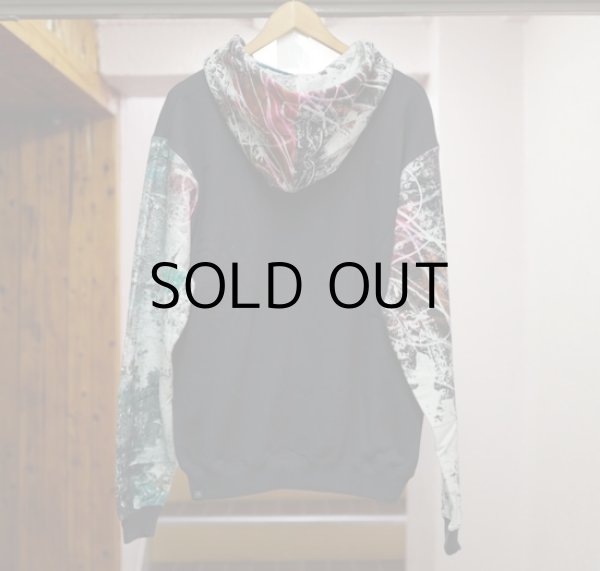 画像18: COLOR BLOCK HOODED SWEAT SHIRT (18)