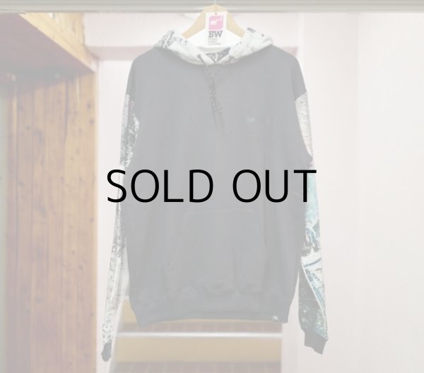 画像13: COLOR BLOCK HOODED SWEAT SHIRT (13)