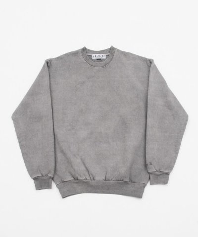 画像1: GARMENT DYE CREW SWEAT